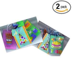  Happy Birthday Gift Bags (Assorted set of 6) Health 