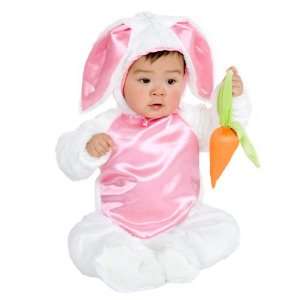 Lets Party By Charades Costumes Plush Bunny Child Costume / White/Pink 