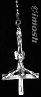 Rosary   Satanic   Baphomet & Inverted Crucifix  EVIL  
