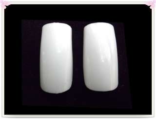 500 White False Nail Art Acrylic Nails beauty supplies  