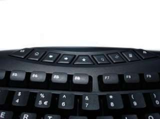 Periboard 712 Wireless Ergonomic keyboard w/ touchpad  