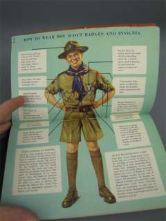 Vintage 1942 Boy Scouts HANDBOOK FOR BOYS Paperback  