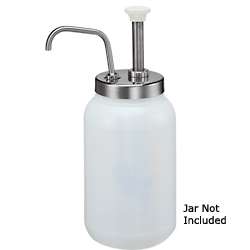 Condiment Pump for 1 Gal Jar   Dispenser   Gallon 845033017546  