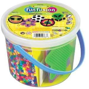  Perler Beads 6,000 Count Bucket Multi Mix Toys & Games