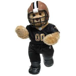  Build A Bear Workshop Curly Teddy in New Orleans Saints 