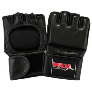MMA / GRAPPLING GLOVES CAGE FIGHT COWHIDE LEATHER LRG  