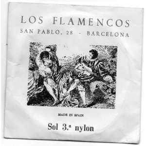  Classical Guitar String, Sol 3.a nylon, Los Flamencos, San 