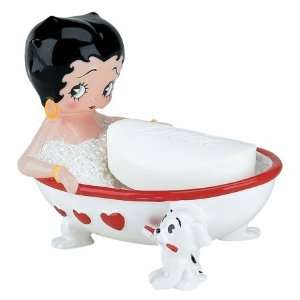  Betty Boop Soap Dish By NJ Croce   Hearts / Tub