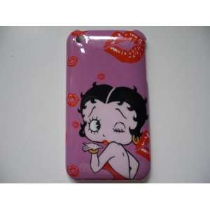  Beauty Betty Boop Hard Cover Case for iPhone 3G 3GS + Free 