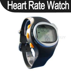Pulse Heart Rate Monitor Calorie Counter Sport Exercise Wrist Watch 