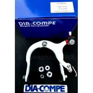   883 Nippon rear BMX bicycle brake caliper   WHITE: Sports & Outdoors