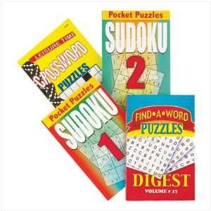  Brain Teaser Puzzle Books   Set of 4   Great Toys and 