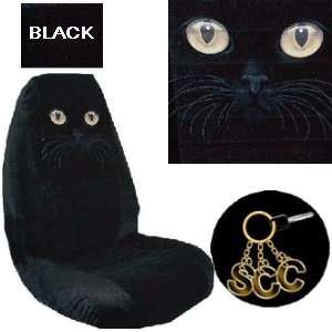 GOLD CAT EYES CAR TRUCK SUV HIGH BACK BUCKET SEAT COVERS pp  
