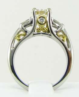 34ctw GIA DIAMOND Engagement Ring   Round SI1 F Center Stone 