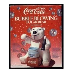  COCA COLA BUBBLE BLOWING POLAR BEAR: Everything Else