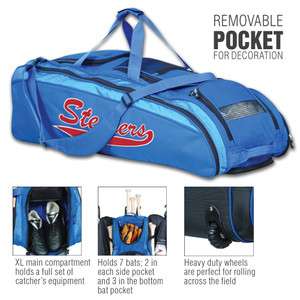Champro Baseball/Softball Premium Personal Equipment Roller Bag   NEW 