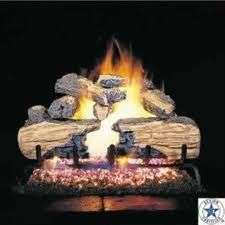   Real Fyre Vented Gas Fireplace Log Set  CHSG45 24 Charred Split  