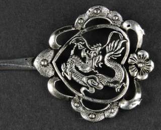   DRAGON HEART Tribal Jewelry Pin Chinese Miao Letter Opener Gift  