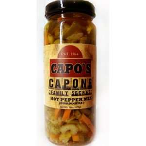 Capos Capone Family Secret Hot Pepper Mix (Giardiniera)  