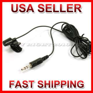 BLACK MINI 3.5MM MICROPHONE MIC+CLIP FOR COMPUTER LAPTOP PC NOTEBOOK 