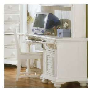   Cottage Traditions Computer Desk (White) 6510 342 Furniture & Decor