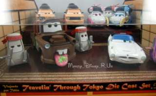   Store Pixar Cars 2 Travelin Through Tokyo 10 Piece Die Cast Set kabuki