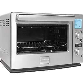 The rapid cooking infrared technology helps speed up the process of 