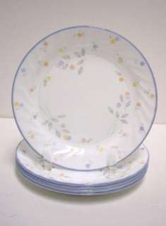 Corning Corelle Salad Plates English Meadow Floral  