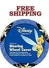 New Walt Disney Tinkerbell Off to Never NeverLand Steering Wheel Cover