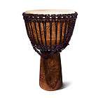 Mid East 14 x 24 Engraved Rosewood Cord Tune Goatskin Djembe Drum