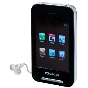  Craig Electronics 8GB 2.8 Inch Touch MP4  Players 