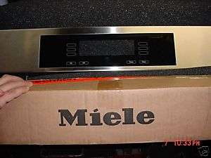 NEW MIELE OVEN FACIA PANEL CONTROL STAINLESS 6592173  
