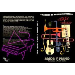  Frank Emilio en Amor y Piano DVD musical cubano con CD 