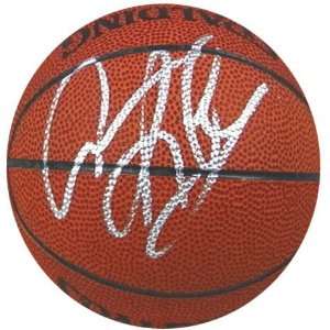  Dennis Rodman Autographed Mini Basketball Sports 
