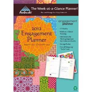  My Plan It Potpourri 2012 Softcover Engagement Calendar 