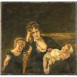  FRAMED oil paintings   Alfred Stevens   24 x 22 inches 
