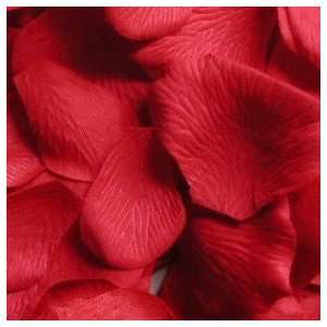  Red Scented Silk Rose Petals   Amber Romance Scented 