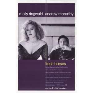 Molly Ringwald & Andrew McCarthy Fresh Horses 1988 Original Folded 