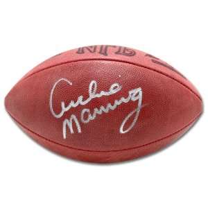 Archie Manning Autographed Football