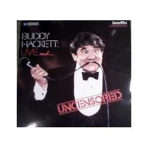 Buddy Hackett Live & Uncensored (Laserdisc) Laser Disc