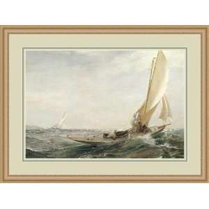  Through Sea and Air by Charles Napier Hemy   Framed 