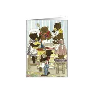  The Baker Bears   birthday Card Toys & Games