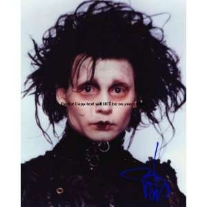  Johnny Depp Edward Scissorhands Autographed Signed reprint 