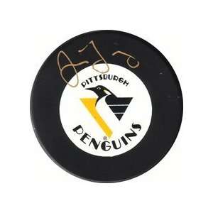 Jaromir Jagr Pittsburgh Penguins Autographed Hockey Puck
