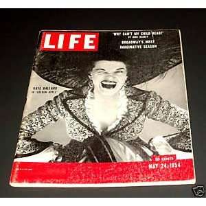   24, 1954    Cover: Kaye Ballard in Golden Apple Henry Luce: Books