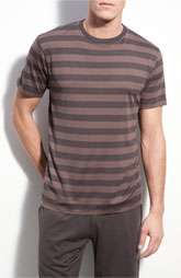 Daniel Buchler Silk & Cotton Heathered Stripe T Shirt Was $105.00 Now 