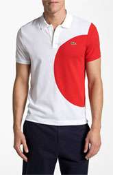 New Markdown Lacoste Japan Flag Piqué Polo Was $165.00 Now $98.90 