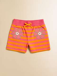 Hartstrings   Toddlers & Little Girls Honeysuckle Striped Shorts