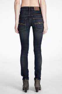 Nudie Jeans Thin Finn Crispy Crinkle Jeans for women  SSENSE
