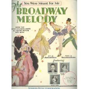   Were Meant for Me (Sheet Music) Arthur Freed; Nacio Herb Brown Books
